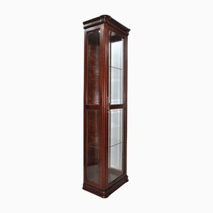 Classic Mahogany Show Cabinet with Glass