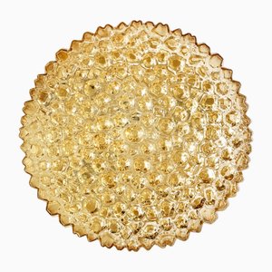 Glass Bubble Gold Ceiling by Helena Tynell, Limburger Leuchten, Germany, 1960s
