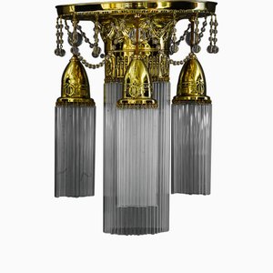 Jugendstil Deckenlampe, Wien, 1908
