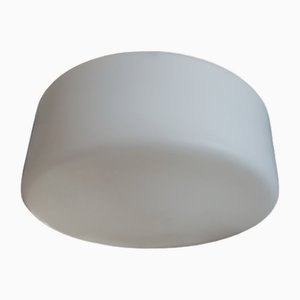 Bauhaus Opaline Milk Glass Wall Light or Flush Mount