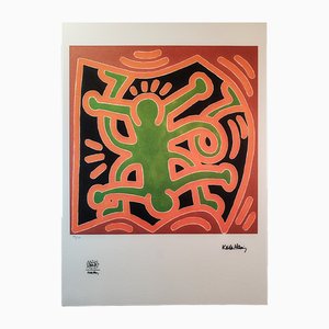 Keith Haring, Komposition, Lithographie, 1980er