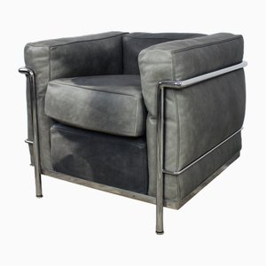 LC2 Chair by Le Corbusier for Cassina, 2000s