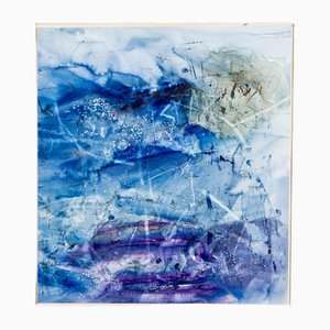 Sonja Eisenberg, Dialogue, 1971, Original Watercolor on Paper