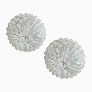 Appliques en Verre de Murano, 1970s, Set de 2