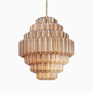 Amber Grande Palermo Chandelier from Pure White Lines