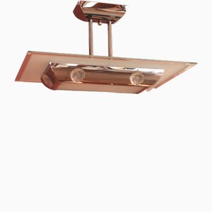 Lampe d'Appoint Art Déco attribuée à Henri Petitot pour Atelier Petitot, 1930s