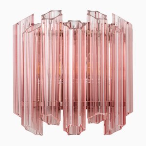 Pink Palermo Wall Light from Pure White Lines