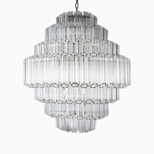 Clear Grande Palermo Chandelier from Pure White Lines