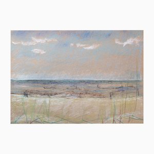 Victor Karnauh, Sea, 1990s, Pastel on Paper