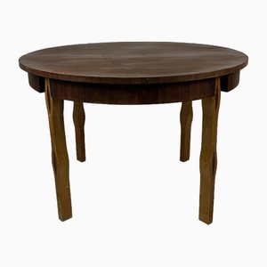 Mesa extensible de madera con incrustaciones finas atribuida al diseño de Ico Parisi atribuido a Ico & Luisa Parisi, años 50