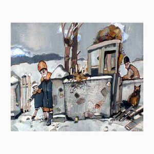 Pawel Lasik, Winter, 2010, Acrylic on Canvas