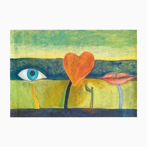 Iszchan Nazarian, Joy, Acrylique sur Toile, 2009