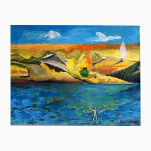 Iszchan Nazarian, Sunny Hills, Acrílico sobre lienzo, 2009