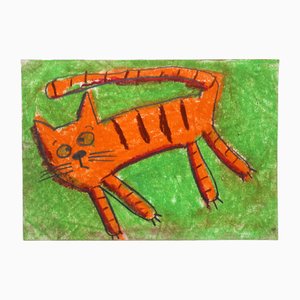 Anna Zawadka, Mascotas, pastel y técnica mixta sobre papel