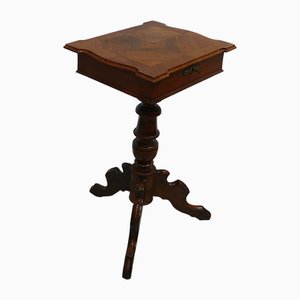 Table de Couture Historicism avec Couvercle, 1880s