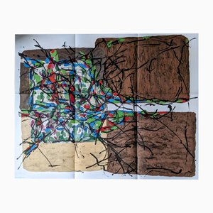 Jean-Paul Riopelle, Abstraction, Original Lithograph, 1966