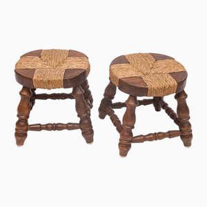 Vintage Hocker, 1950er, 2er Set