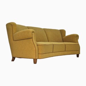 Dänisches Bananen 3-Sitzer Sofa von Edmund Jørgensen, 1960er