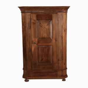 19th Century Biedermeier Softwood Cabinet Stained Walnut, 1820s