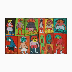 Thierry Noir, Large Painting, 1986