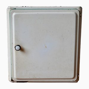 Metal Medicine Cabinet, France, 1940s