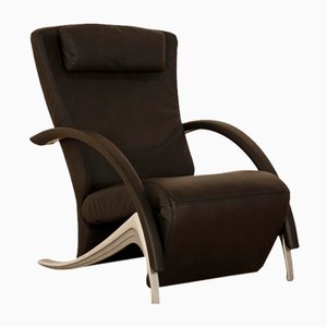 3100 Leather Vegan Leather Chair in Black from Rolf Benz