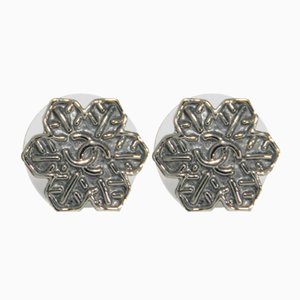 Snowflake Earrings from Chanel, Set of 2