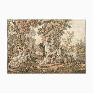 French Aubusson Style Jacquard Tapestry, 1950s