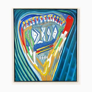 Carsten Nash, Portrait of His Brother, Oil on Canvas