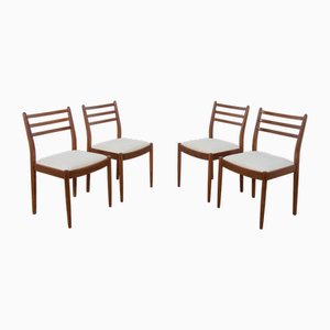 Chaises de Salle à Manger Mid-Century en Teck par Victor Wilkins pour G-Plan, 1960s, Set de 4