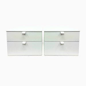 Mutaro Bedside Cabinets by Peter Maly for Interlübke, 1970s, Set of 2