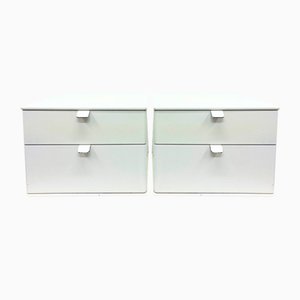 Mutaro Bedside Cabinets by Peter Maly for Interlübke, 1970s, Set of 2