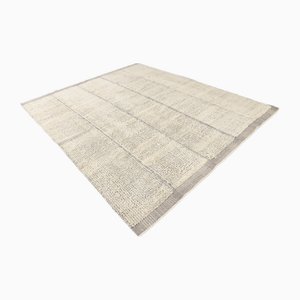 Bommel Kelim Teppich aus Wolle
