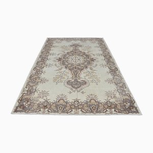 Vintage Turkish Oveerdyed Area Rug, 1960s