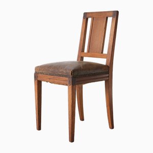 Art Deco Beistellstuhl von Maurice Dufréne, 1925