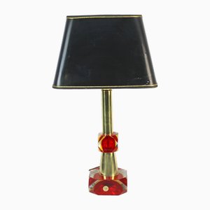 Murano Glass Table Lamp by Alessandro Mandruzzato, 1970s