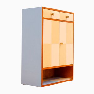 Farbenfroher Mid-Century Küchenschrank, Ehemalige Tschechoslowakei, 1950er