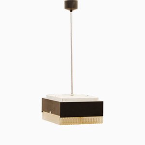 Lampe à Suspension Brutaliste, Tchécoslovaquie, 1970s