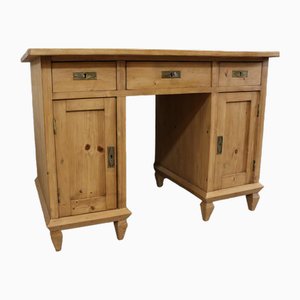 Scrivania in legno di abete rosso