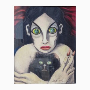 Alberto Sassi, Sin título, 1970, Pintura sobre cartón