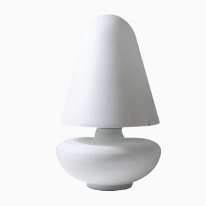 Frosted Glass Table Lamp, 1970s