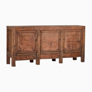 Antique Living Room Sideboard with Three Doors, 1920s