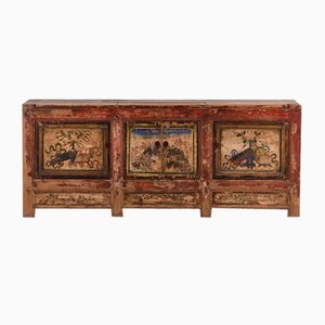 Antique Chinese Wood Sideboard, 1920s