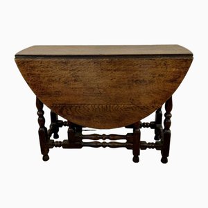 Table de Salle à Manger Antique en Chêne, 1780