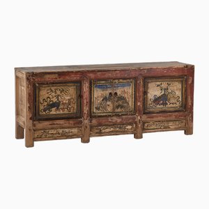 Antique Chinese Wood Sideboard, 1920s