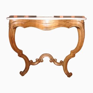 Napoleon III Console in Walnut