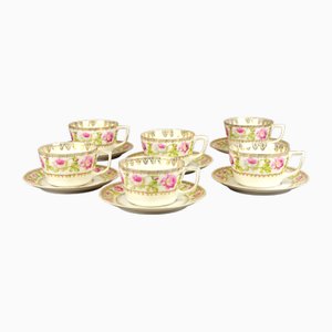 Service à Thé, Autriche, 1890s, Set de 6