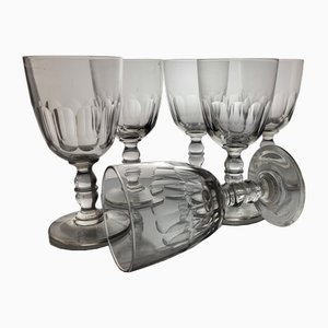 Antike Weingläser, 1890er, 6 . Set