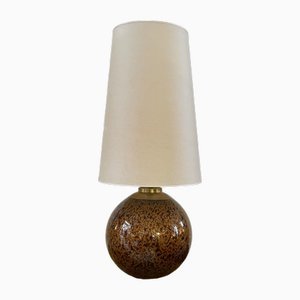 Turtle Effect Glass Lamp, 1970s