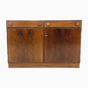 Scandinavian Sideboard in Rosewood by O. Bank Larsen for Skjern, Denmark, 1960